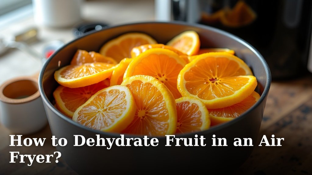 How to Dehydrate Fruit in an Air Fryer?