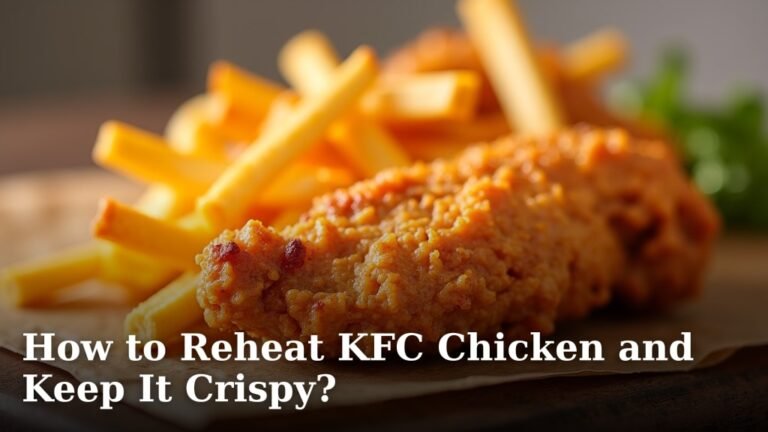 How to Reheat KFC Chicken and Keep It Crispy?