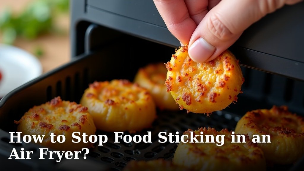How to Stop Food Sticking in an Air Fryer?