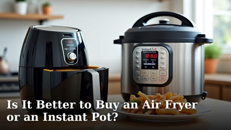 Is It Better to Buy an Air Fryer or an Instant Pot?