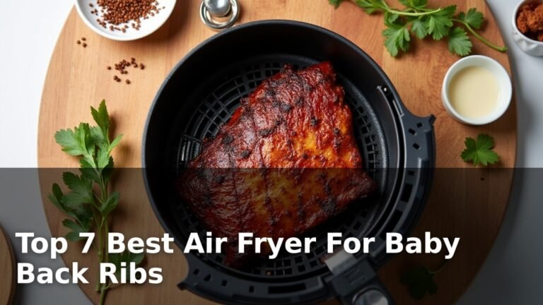 Top 7 Best Air Fryer For Baby Back Ribs
