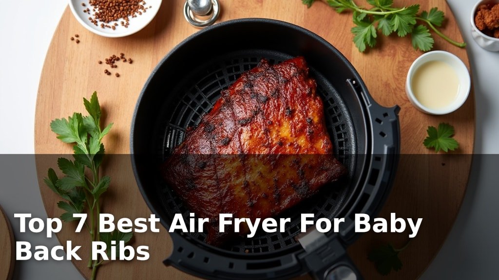 Top 7 Best Air Fryer For Baby Back Ribs