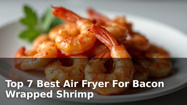 Top 7 Best Air Fryer For Bacon Wrapped Shrimp