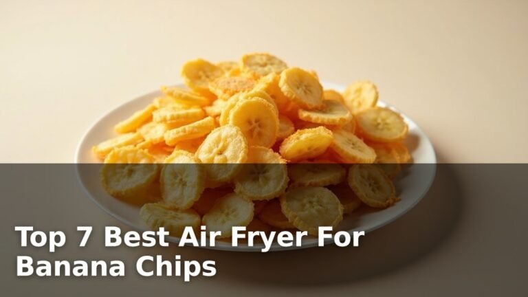 Top 7 Best Air Fryer For Banana Chips