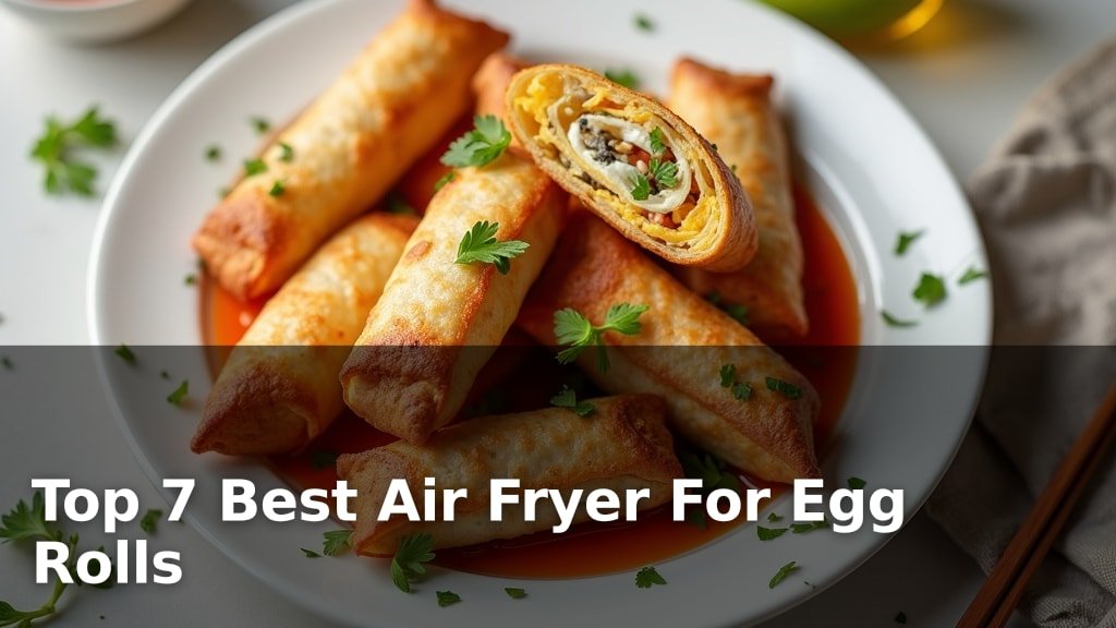 Top 7 Best Air Fryer For Egg Rolls