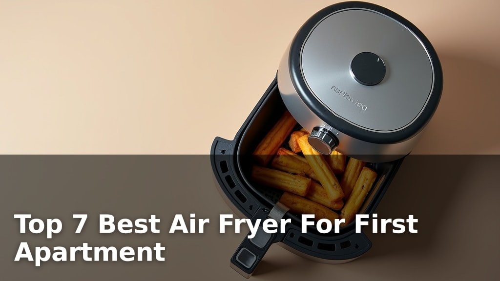Top 7 Best Air Fryer For First Apartment