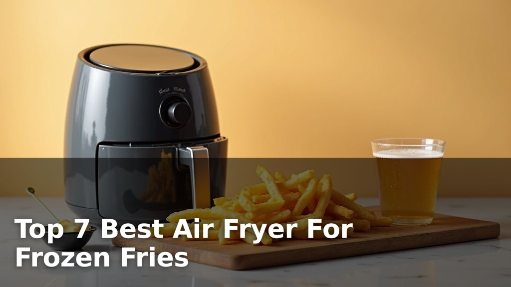 Top 7 Best Air Fryer For Frozen Fries