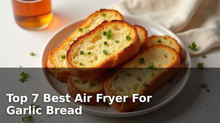 Top 7 Best Air Fryer For Garlic Bread