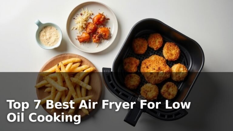 Top 7 Best Air Fryer For Low Oil Cooking