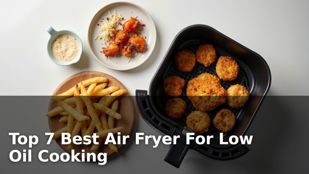 Top 7 Best Air Fryer For Low Oil Cooking
