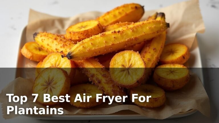 Top 7 Best Air Fryer For Plantains