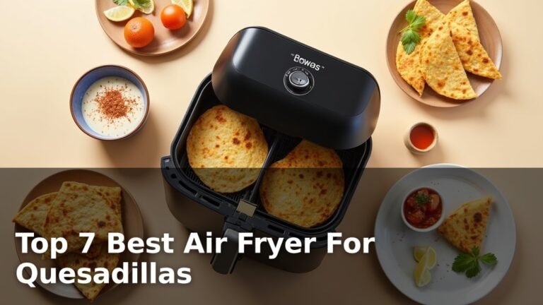 Top 7 Best Air Fryer For Quesadillas
