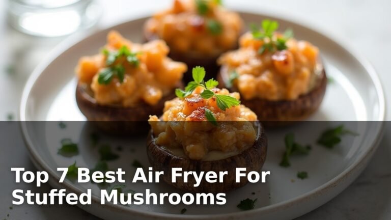 Top 7 Best Air Fryer For Stuffed Mushrooms