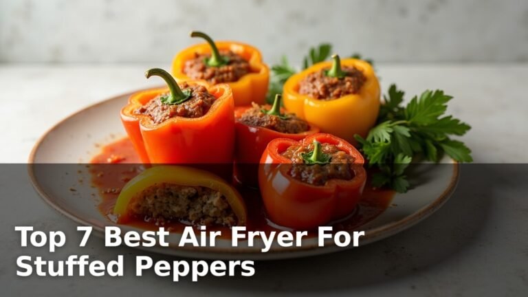 Top 7 Best Air Fryer For Stuffed Peppers