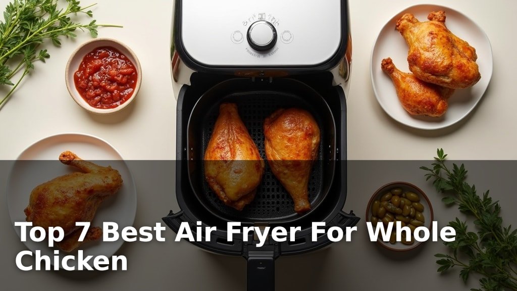 Top 7 Best Air Fryer For Whole Chicken