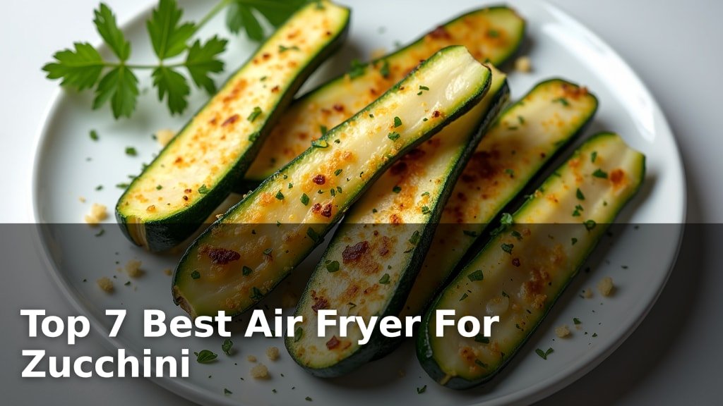 Top 7 Best Air Fryer For Zucchini