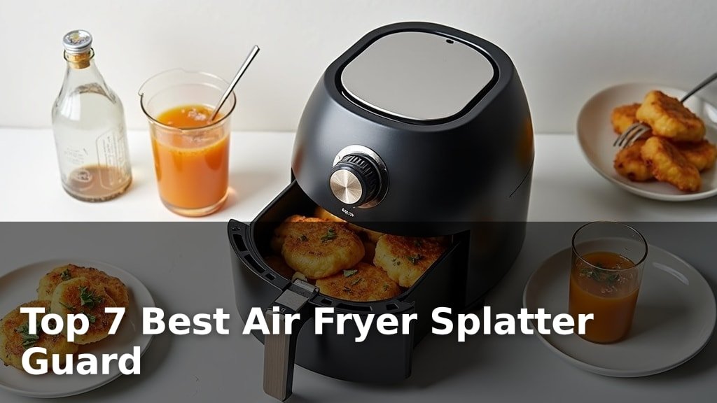 Top 7 Best Air Fryer Splatter Guard