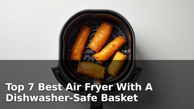 Top 7 Best Air Fryer With A Dishwasher-Safe Basket