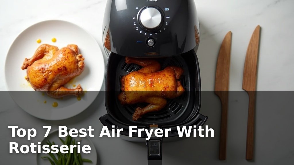 Top 7 Best Air Fryer With Rotisserie