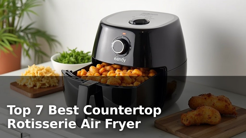 Top 7 Best Countertop Rotisserie Air Fryer