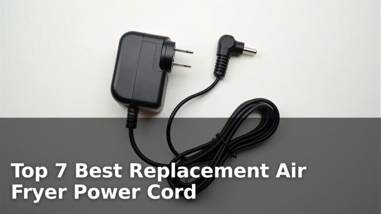 Top 7 Best Replacement Air Fryer Power Cord