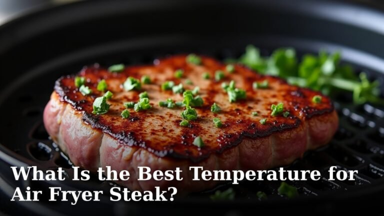 What Is the Best Temperature for Air Fryer Steak?