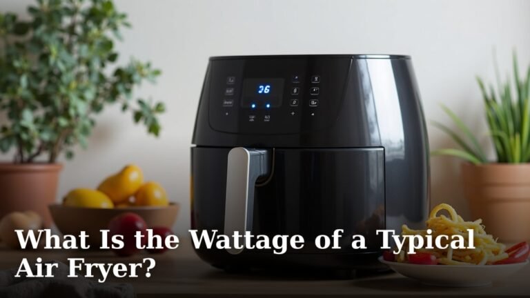 What Is the Wattage of a Typical Air Fryer?
