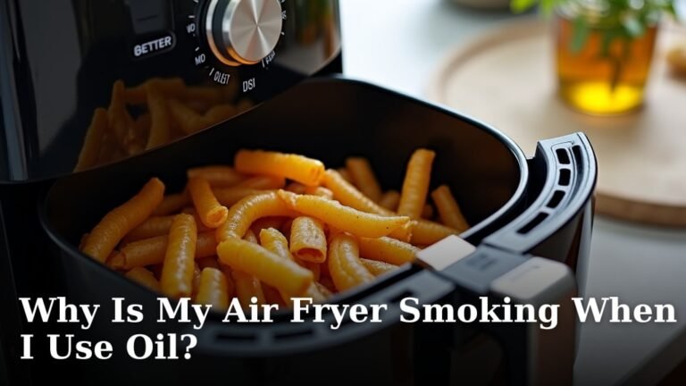 Why Is My Air Fryer Smoking When I Use Oil?