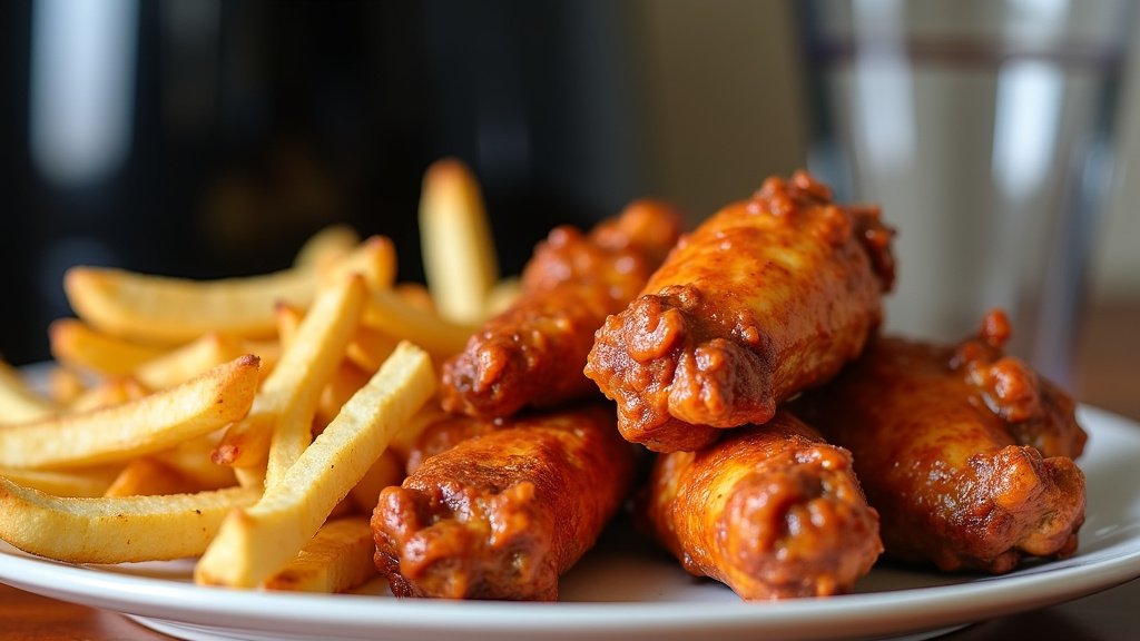 Whipping Up Wings and Fries Together in Your Dual Zone Air Fryer