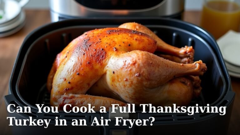 Can You Cook a Full Thanksgiving Turkey in an Air Fryer?