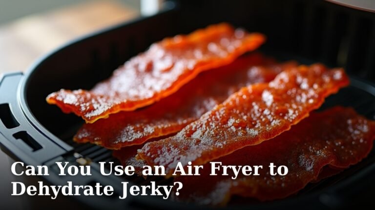 Can You Use an Air Fryer to Dehydrate Jerky?