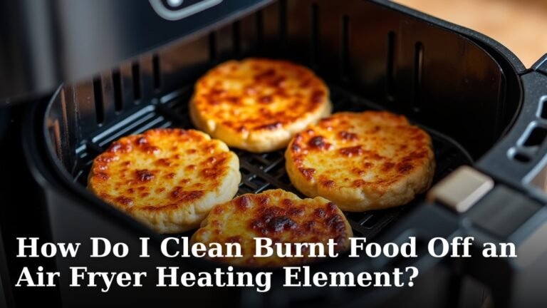 How Do I Clean Burnt Food Off an Air Fryer Heating Element?