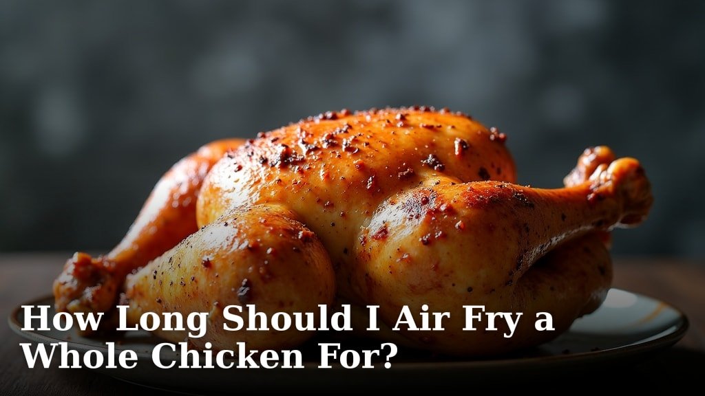 How Long Should I Air Fry a Whole Chicken For?