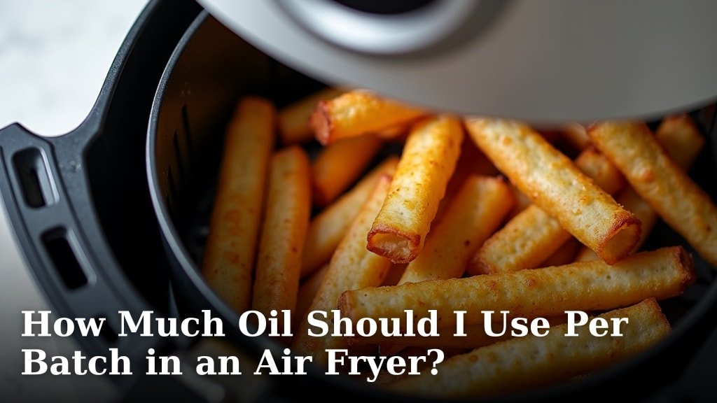 How Much Oil Should I Use Per Batch in an Air Fryer?
