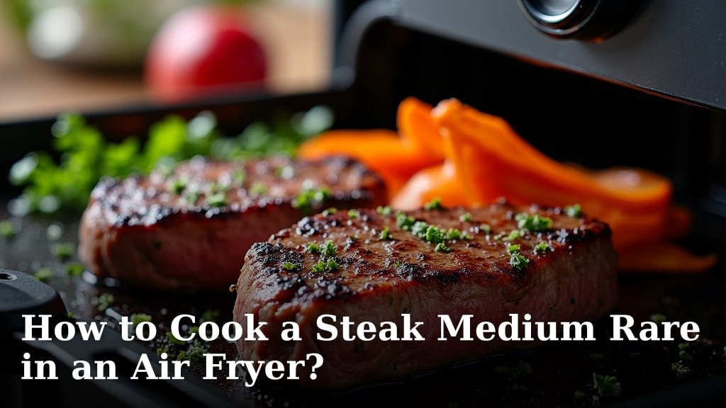 How to Cook a Steak Medium Rare in an Air Fryer?