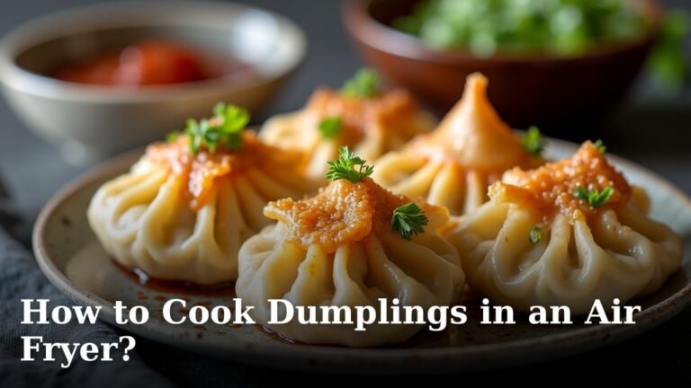 How to Cook Dumplings in an Air Fryer?