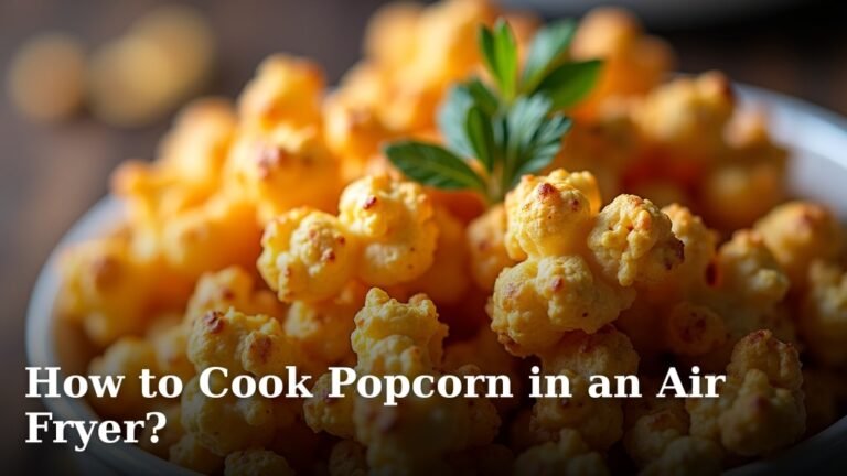 How to Cook Popcorn in an Air Fryer?