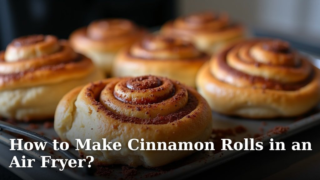 How to Make Cinnamon Rolls in an Air Fryer?