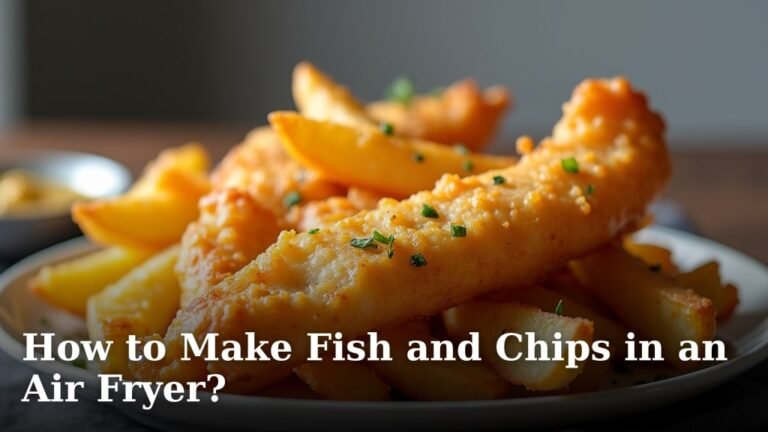 How to Make Fish and Chips in an Air Fryer?