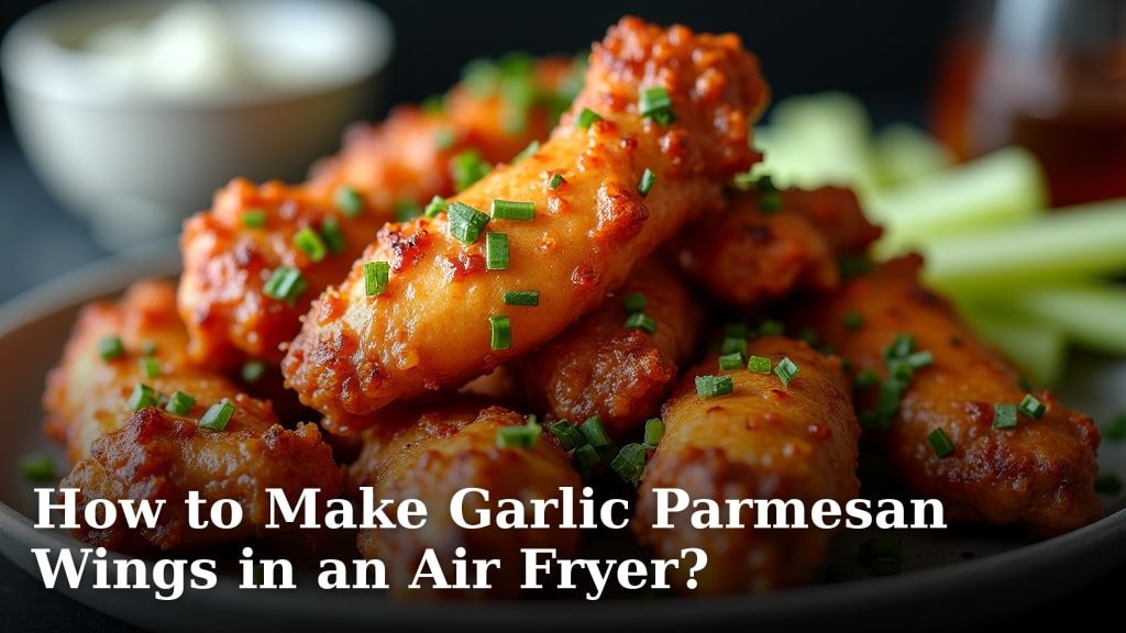How to Make Garlic Parmesan Wings in an Air Fryer?