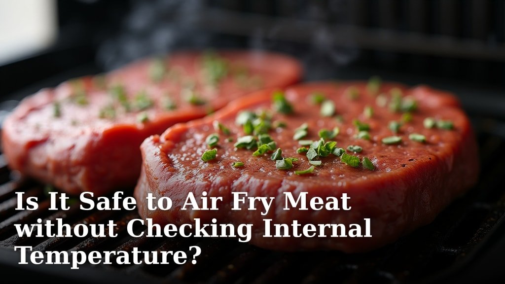 Is It Safe to Air Fry Meat without Checking Internal Temperature?