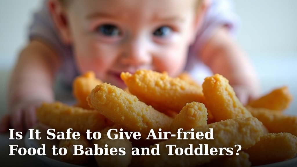 Is It Safe to Give Air-fried Food to Babies and Toddlers?
