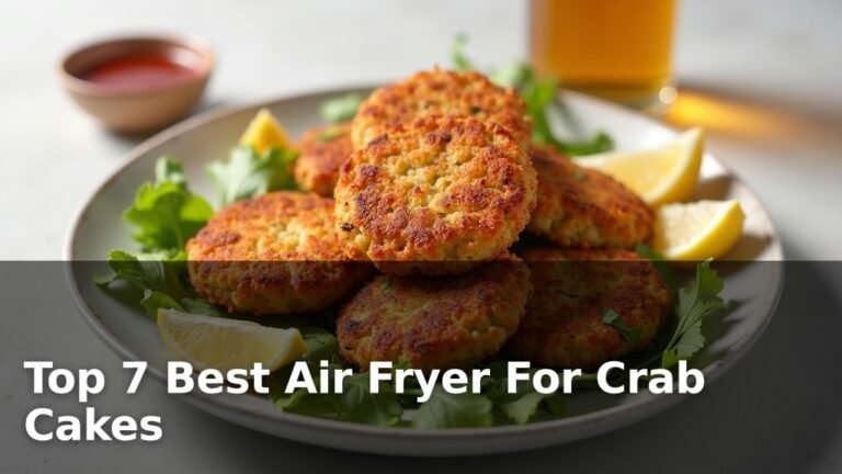 Top 7 Best Air Fryer For Crab Cakes