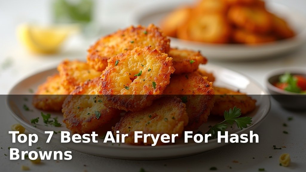 Top 7 Best Air Fryer For Hash Browns