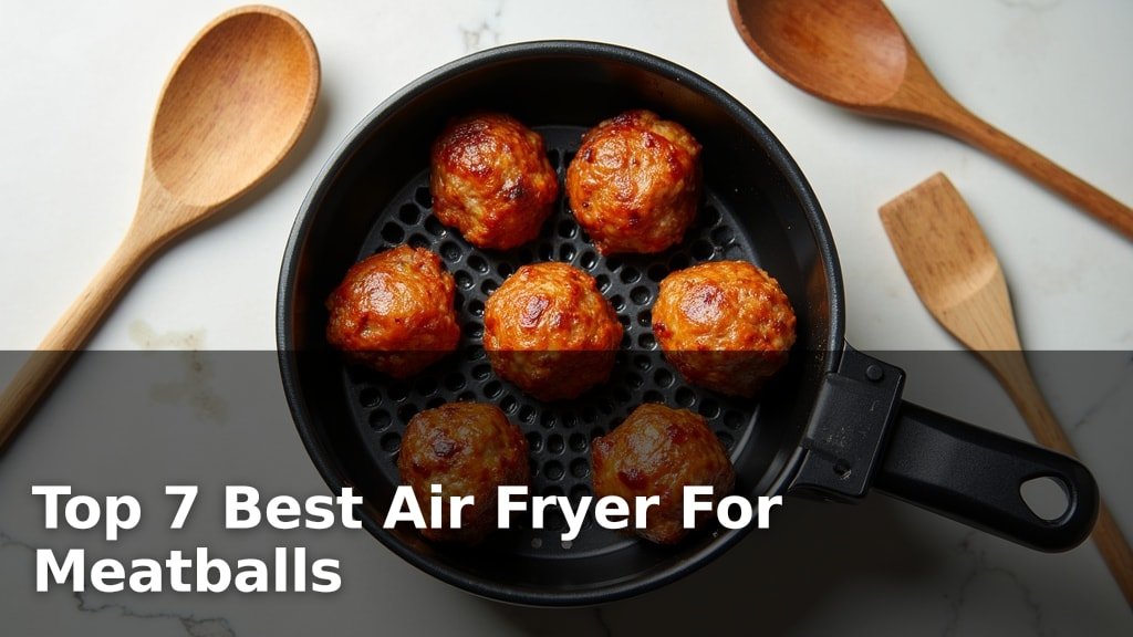 Top 7 Best Air Fryer For Meatballs