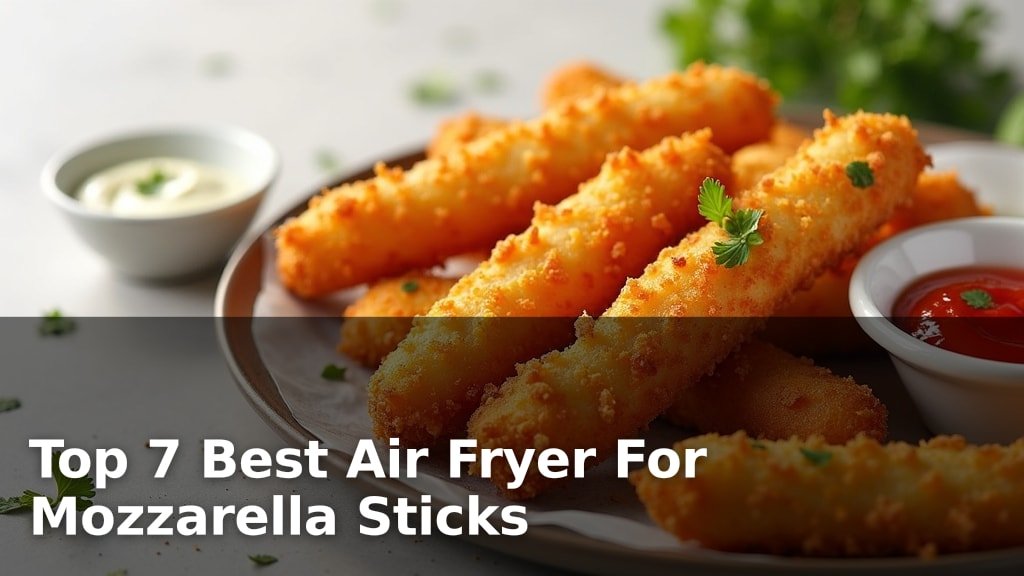 Top 7 Best Air Fryer For Mozzarella Sticks