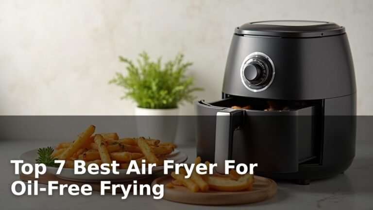 Top 7 Best Air Fryer For Oil-Free Frying