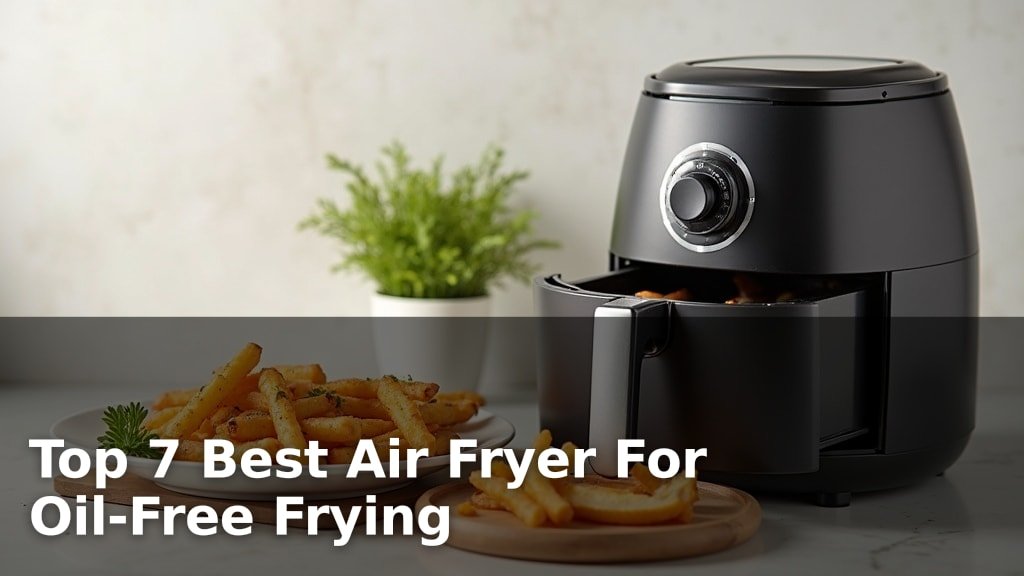 Top 7 Best Air Fryer For Oil-Free Frying