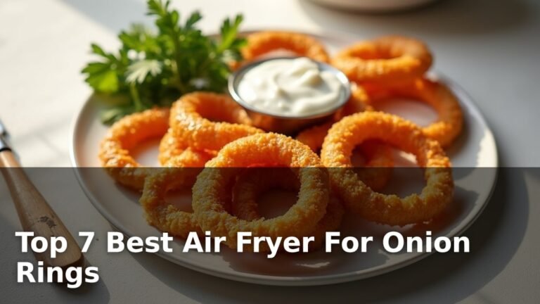 Top 7 Best Air Fryer For Onion Rings