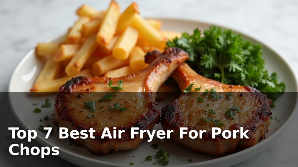 Top 7 Best Air Fryer For Pork Chops